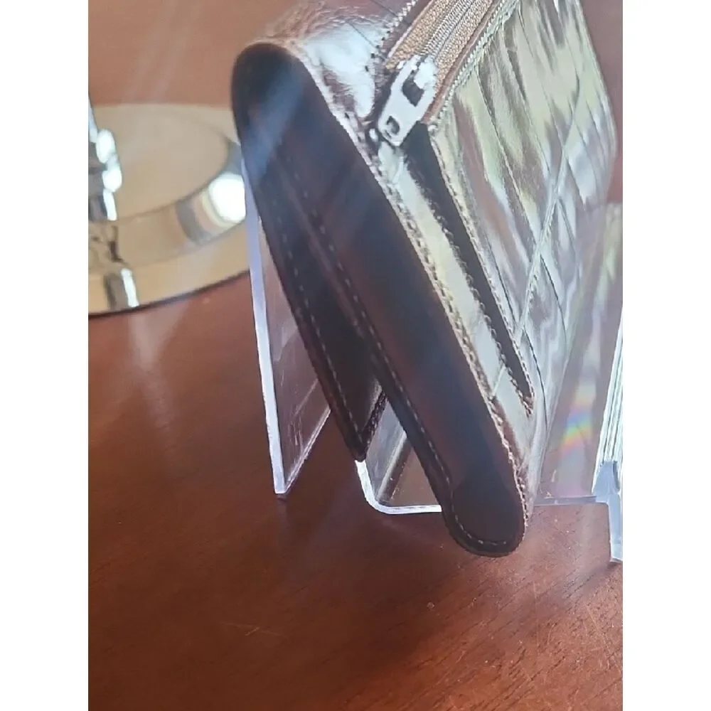 Furla croc embossed
