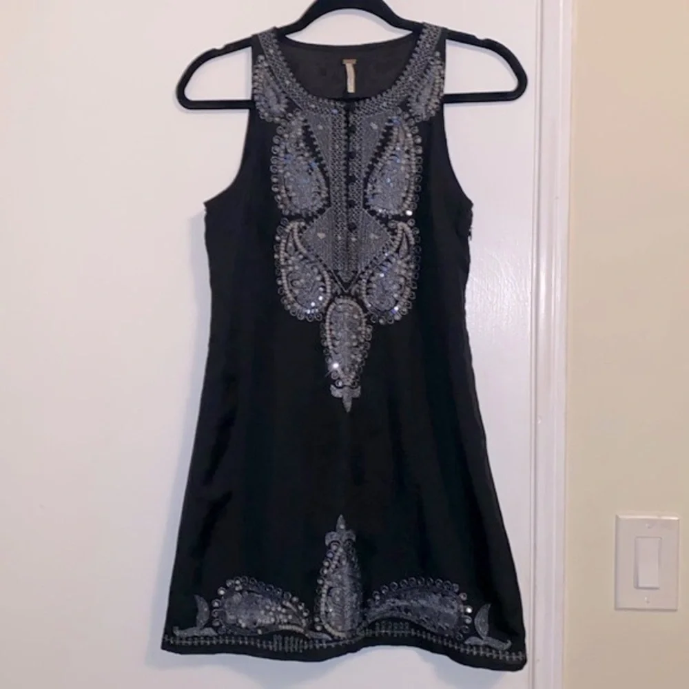 Free People Embroidered dress