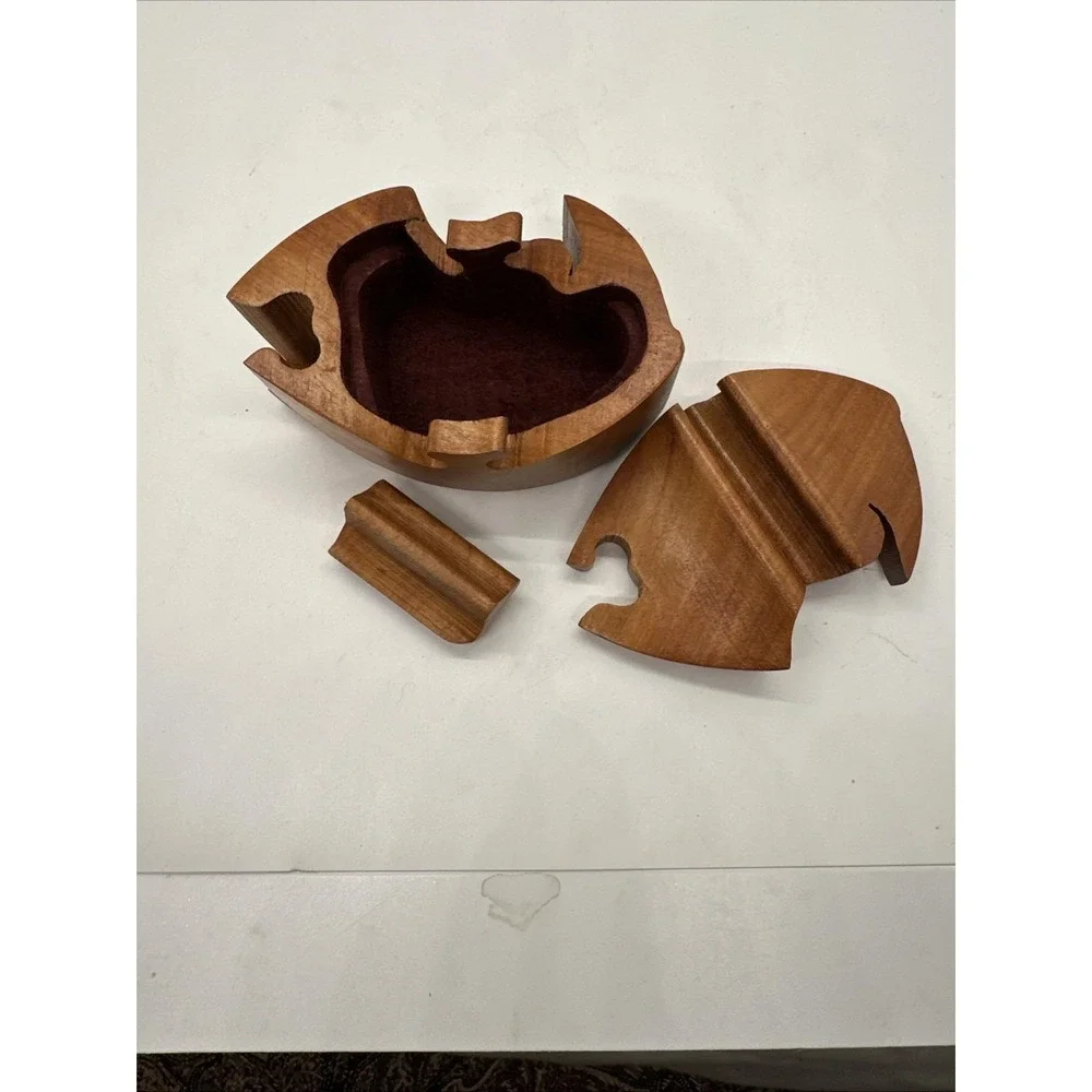 Handcrafted wooden puzzle