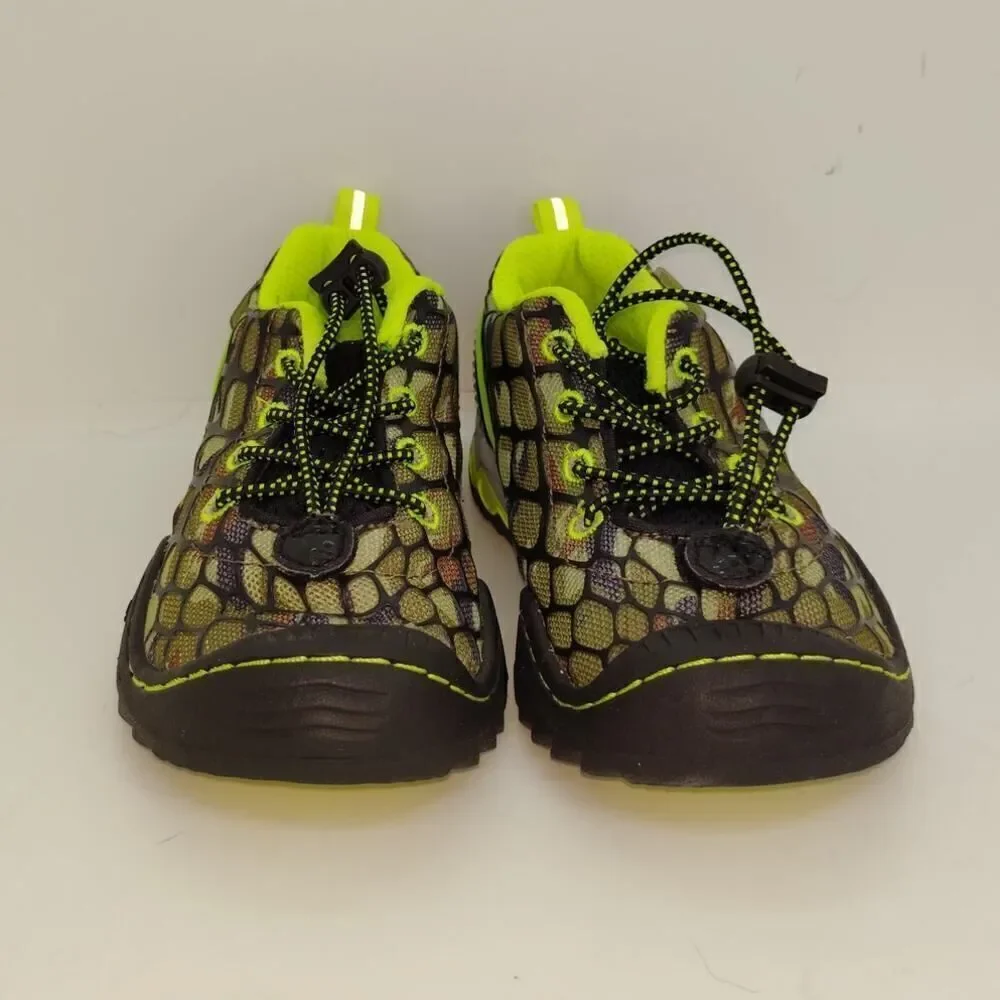 Jambu Pythos Toddler Boys Pre-owned Black & Green Hiking Sneakers - sz. 12M