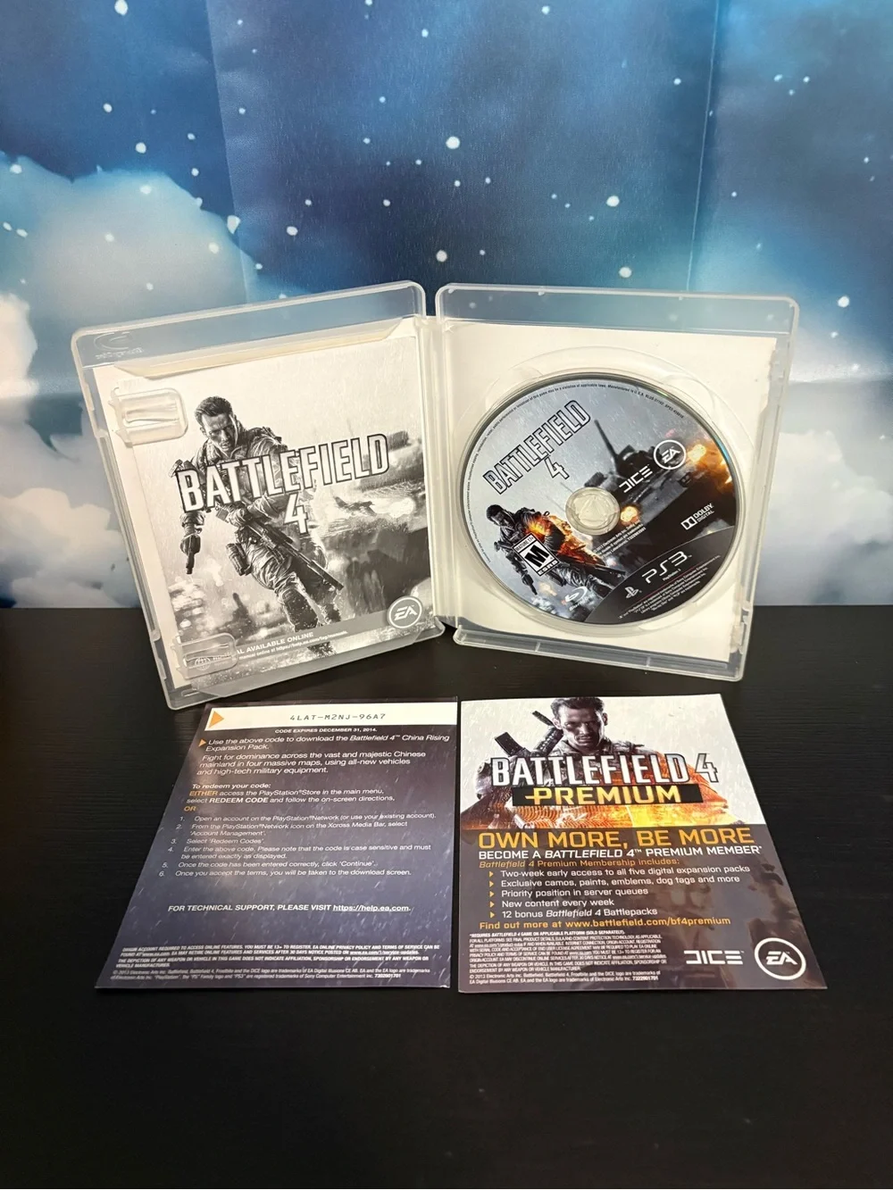 Battlefield 4 PS3 Video Game. 2013. Tested and working. Preowned.