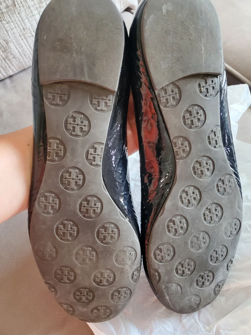 Tory Burch patent leather