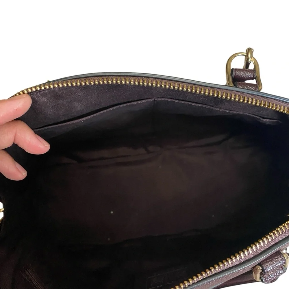 Coach dark brown