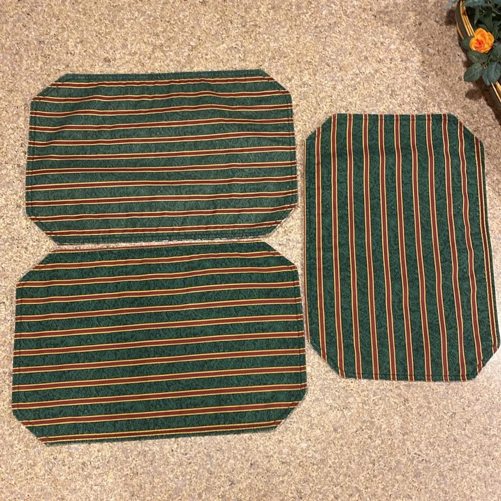 Longaberger holly stripe