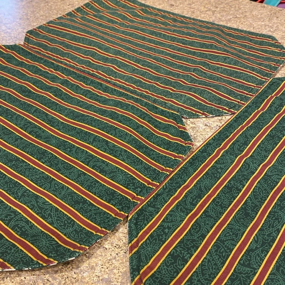 Longaberger holly stripe