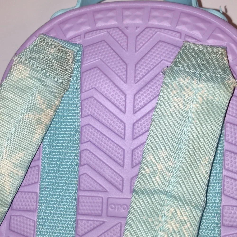 CROCS lilac backpack
