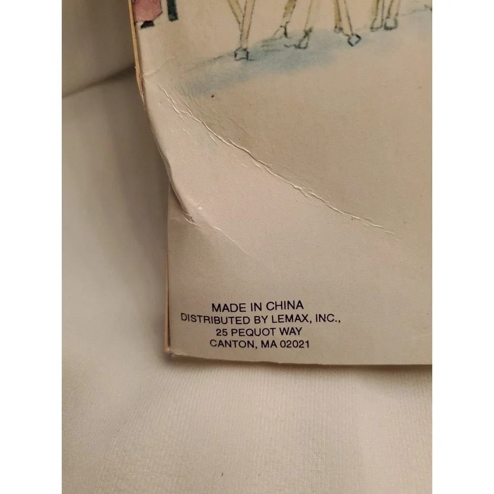 Vntg. 1993 Lemax Village Collection- Street‎ Lamps (Set Of 10) NIB (Item#34053)
