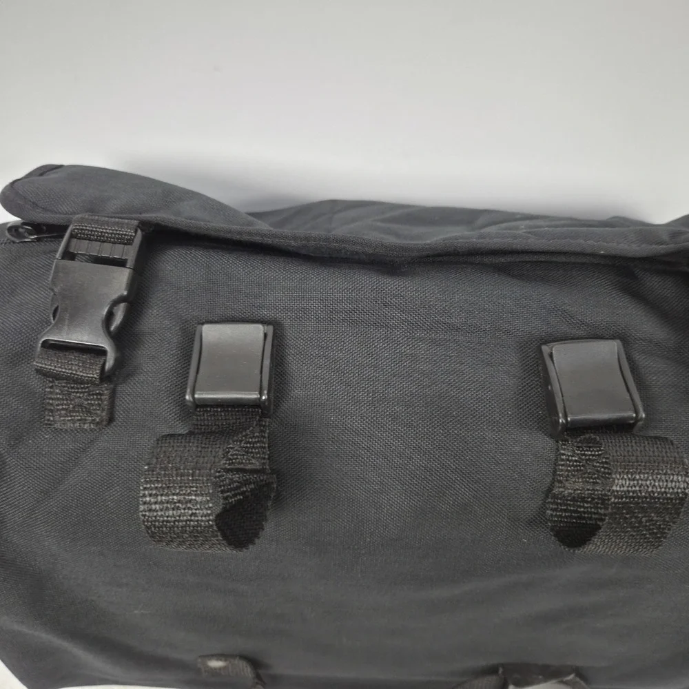 Original Harley Davidson Rear Back Soft Luggage Storage Bag Round Molded Bottom