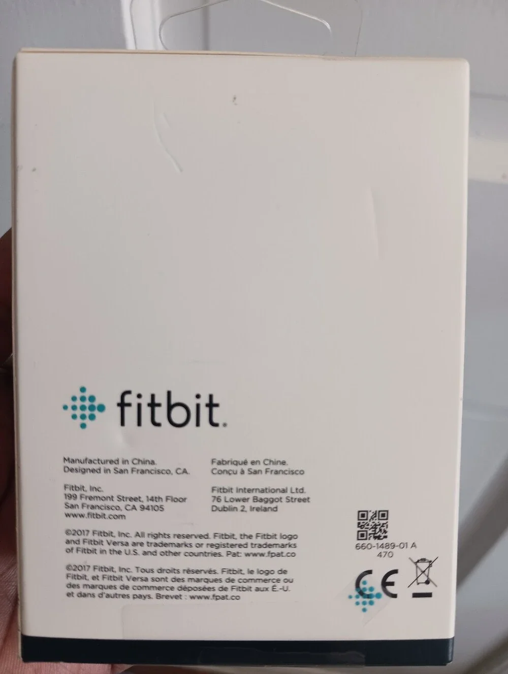 fitbit cable earlier this