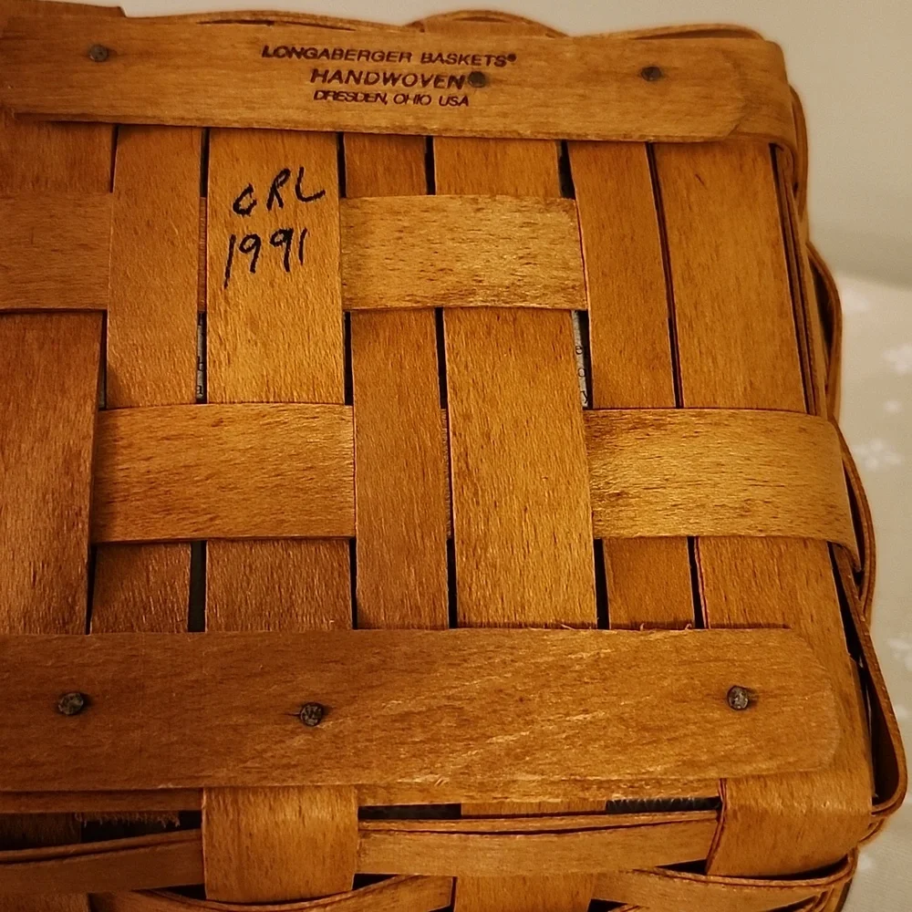Longaberger Father's Day Spare Change Basket