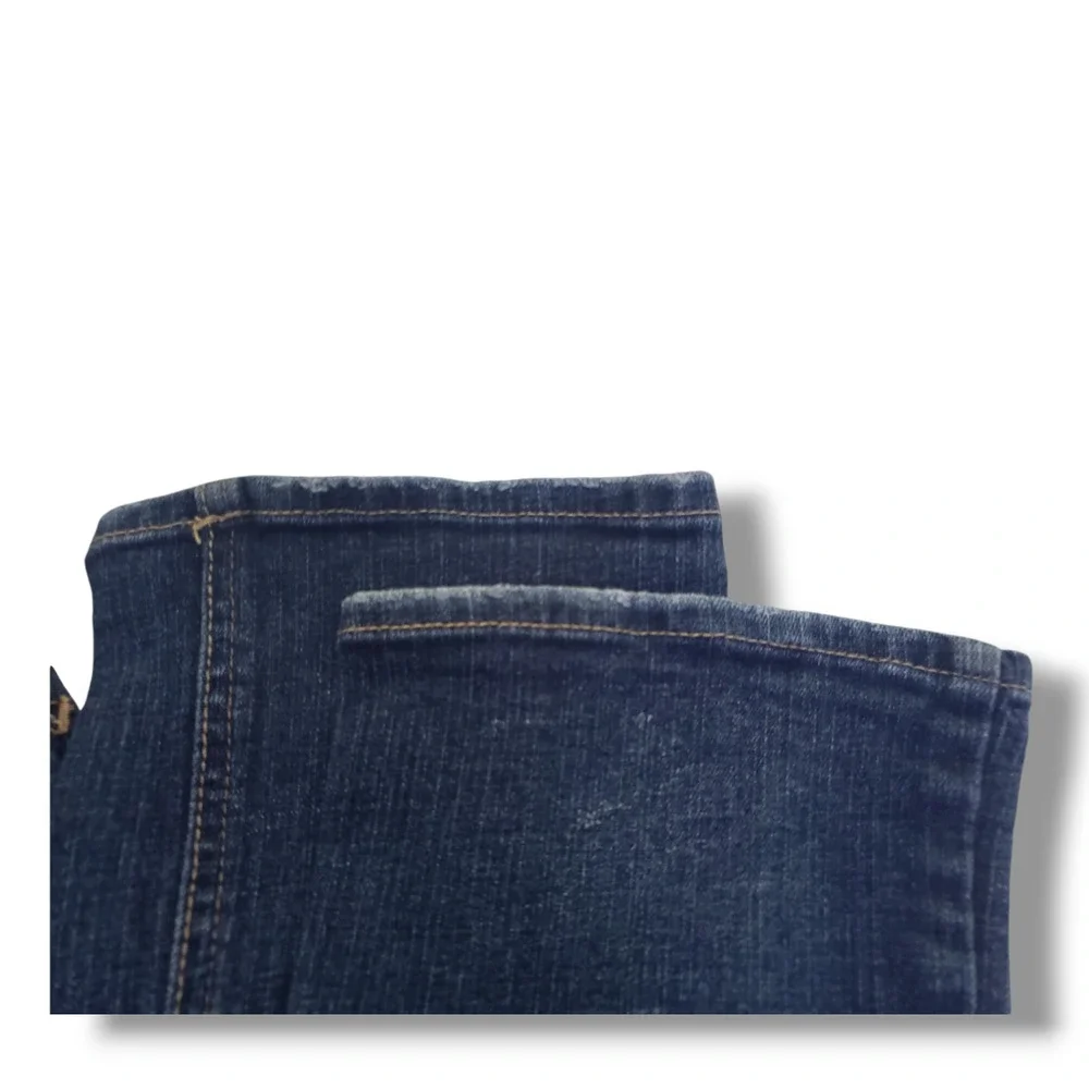 Justice Girls 10 Vintage Low Rise Bootcut Distressed Jeans