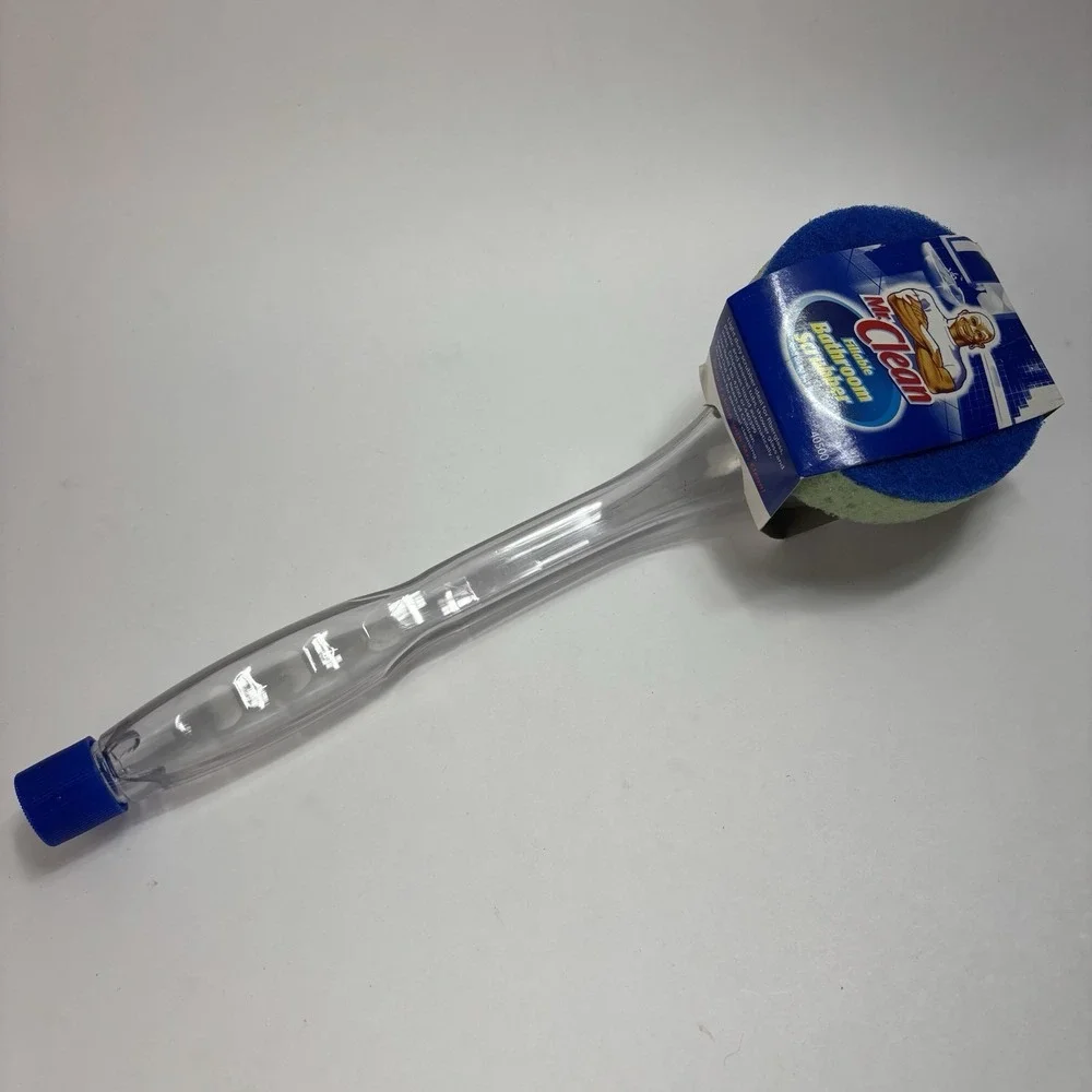 Mr Clean Fillable Bath Scrubber NOS 2004