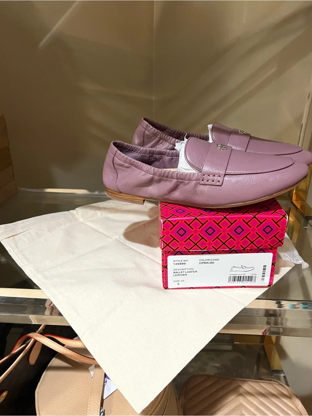 Tory Burch Ballet Loafers New in Box