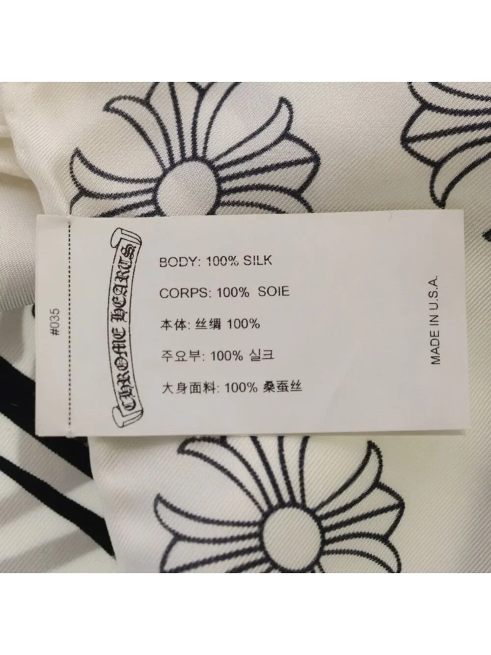 Chrome Hearts this authentic