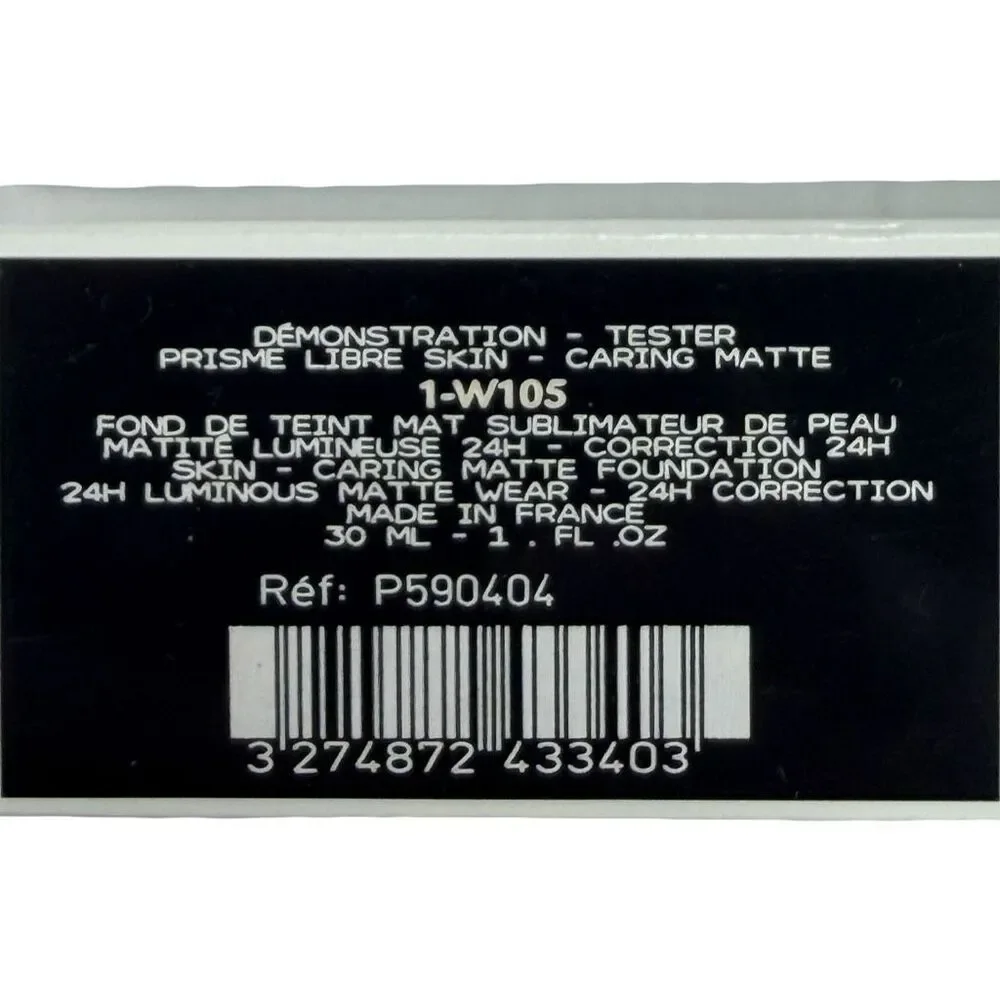 Givenchy Prisme Libre Skin-Caring Matte Foundation - 1-W105 - 30 ml / 1 fl oz