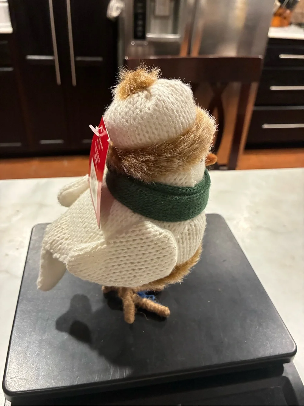 Rare 2017 Target Wondershop Winter Bird Tahoe With Foot Tag Green Scarf Pompom