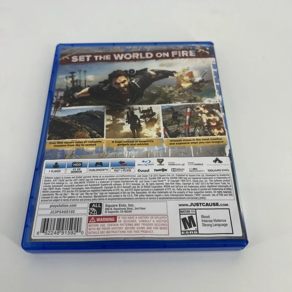 Just Cause 3 Replen - Sony PlayStation 4