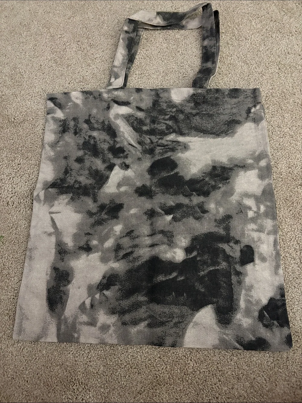 N/A canvas tote dye