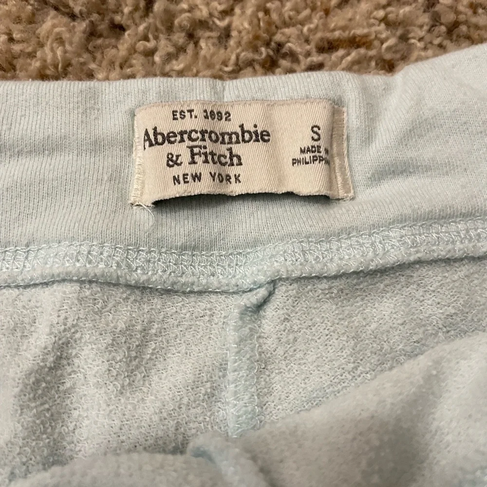 Abercrombie & Fitch Light Blue Athletic Shorts