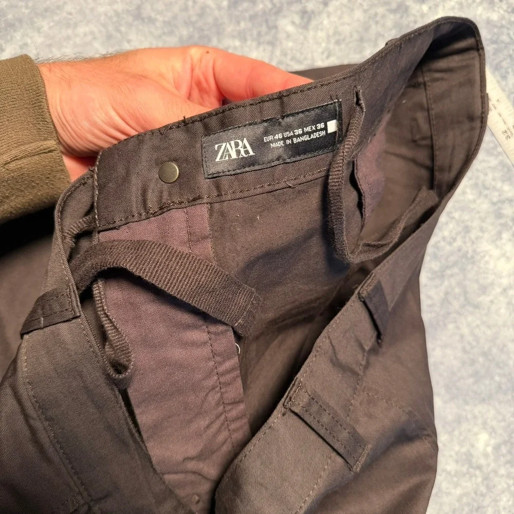 Zara measurements shown
