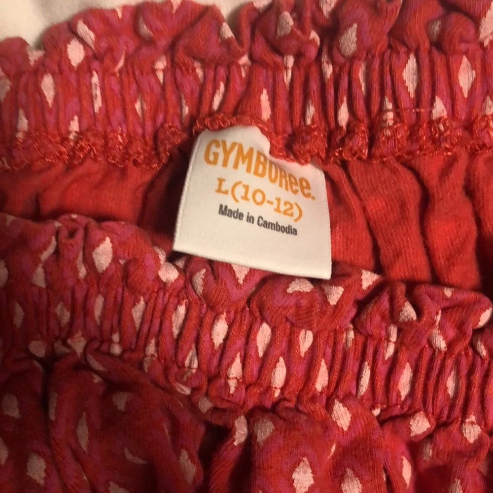Gymboree cold shoulder swing top shirt, size 10-12