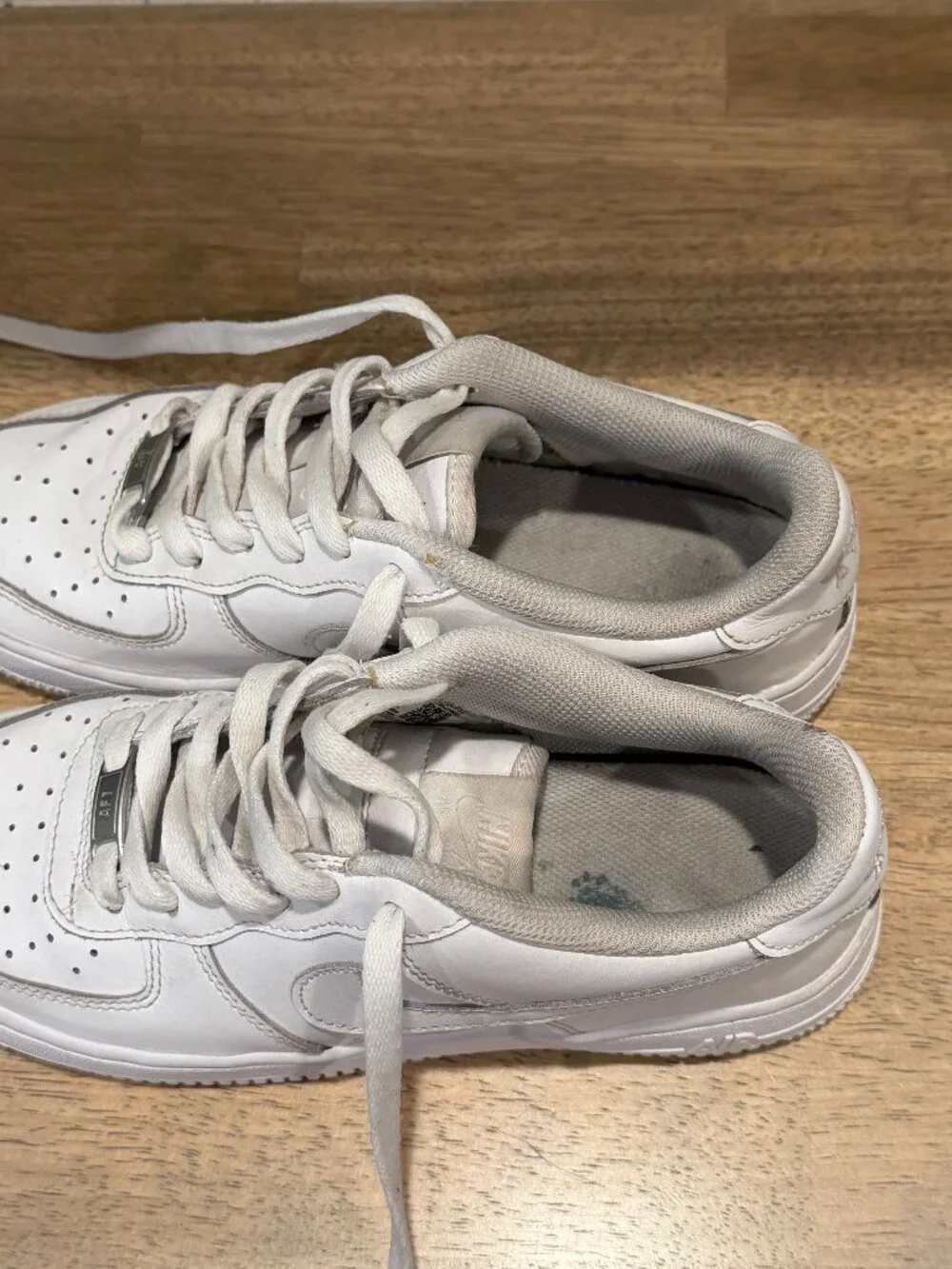 Nike Air Force 1 Low White GS Sneakers Size 5.5Y / W7