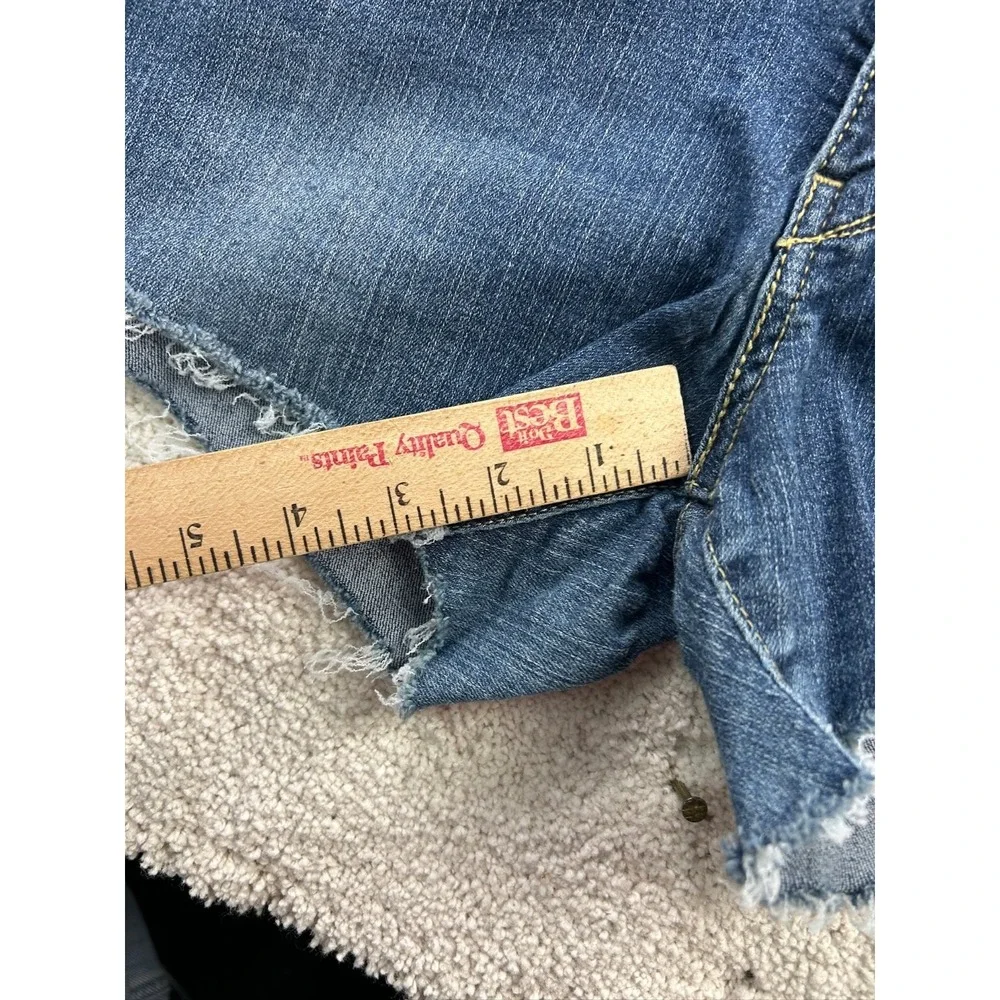 Denizen Levi's Women's Denim Modern Skinny Shorts Size 18 Blue‎