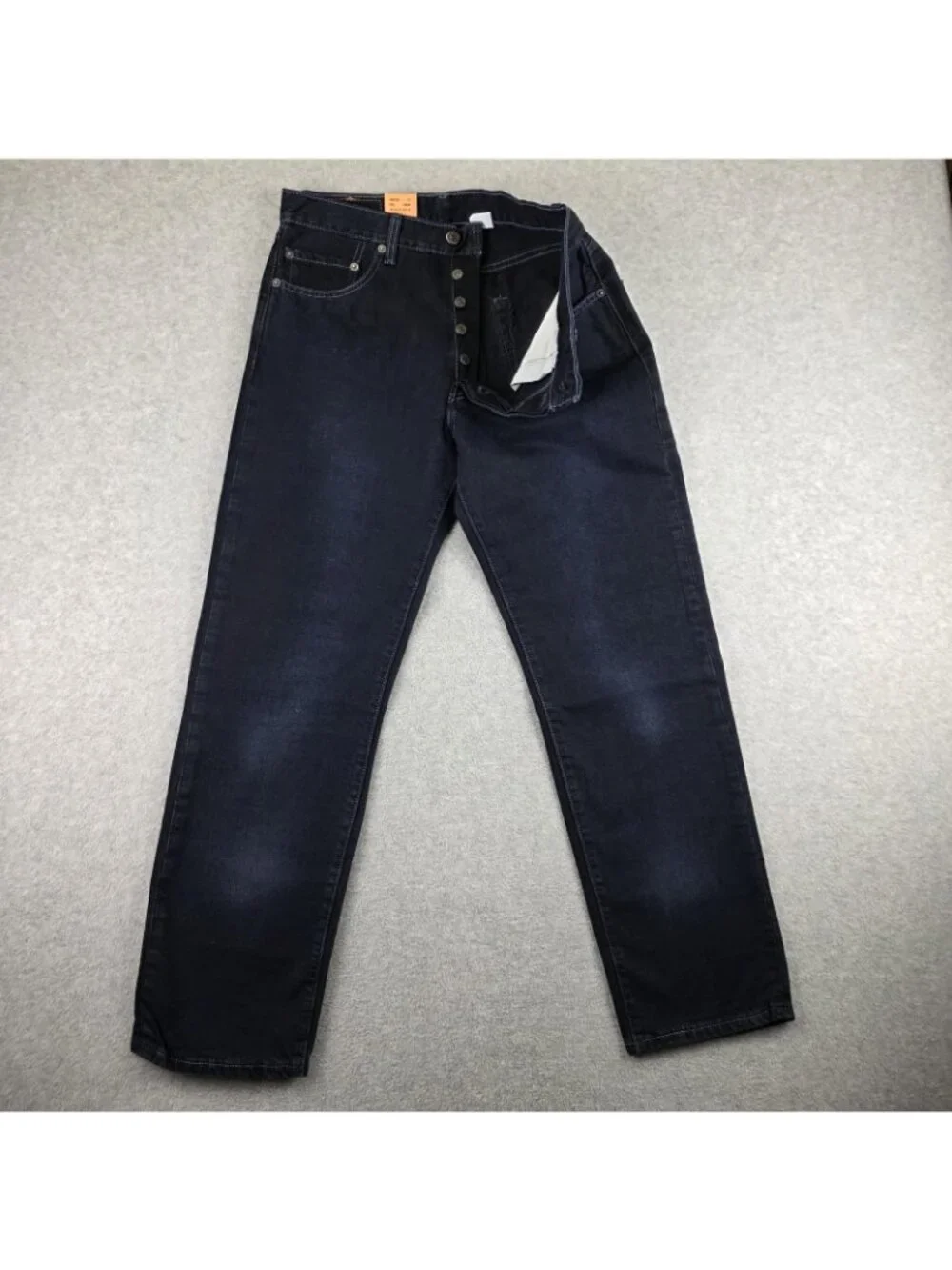 Levi's 501 Jeans Mens 33x30 Dark Wash Button Fly Deadstock Preshrunk NWT 2003