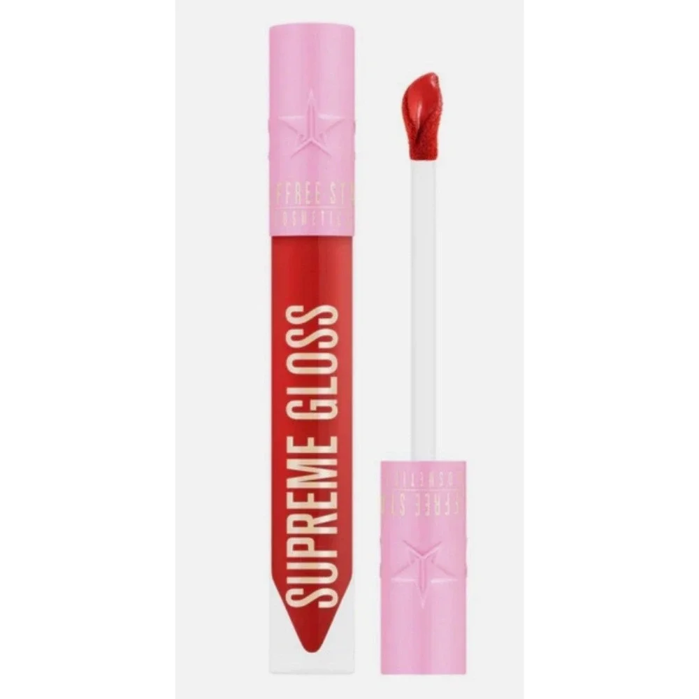 New Jeffree Star Cosmetics Supreme Gloss Red Affair Full‎ Pigment Lip Gloss