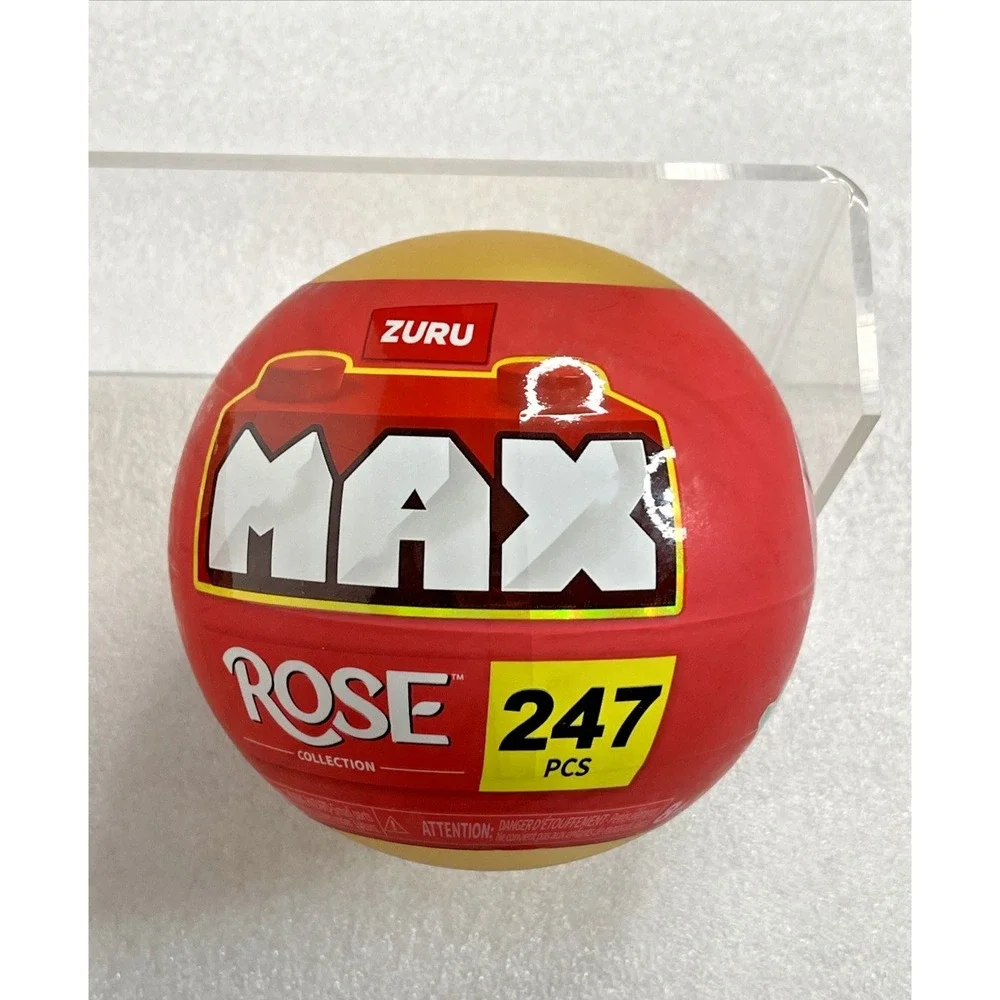 9 x Zuru MAX Bricks Build More Rose Collection Capsule 247 Pcs Each Building Set