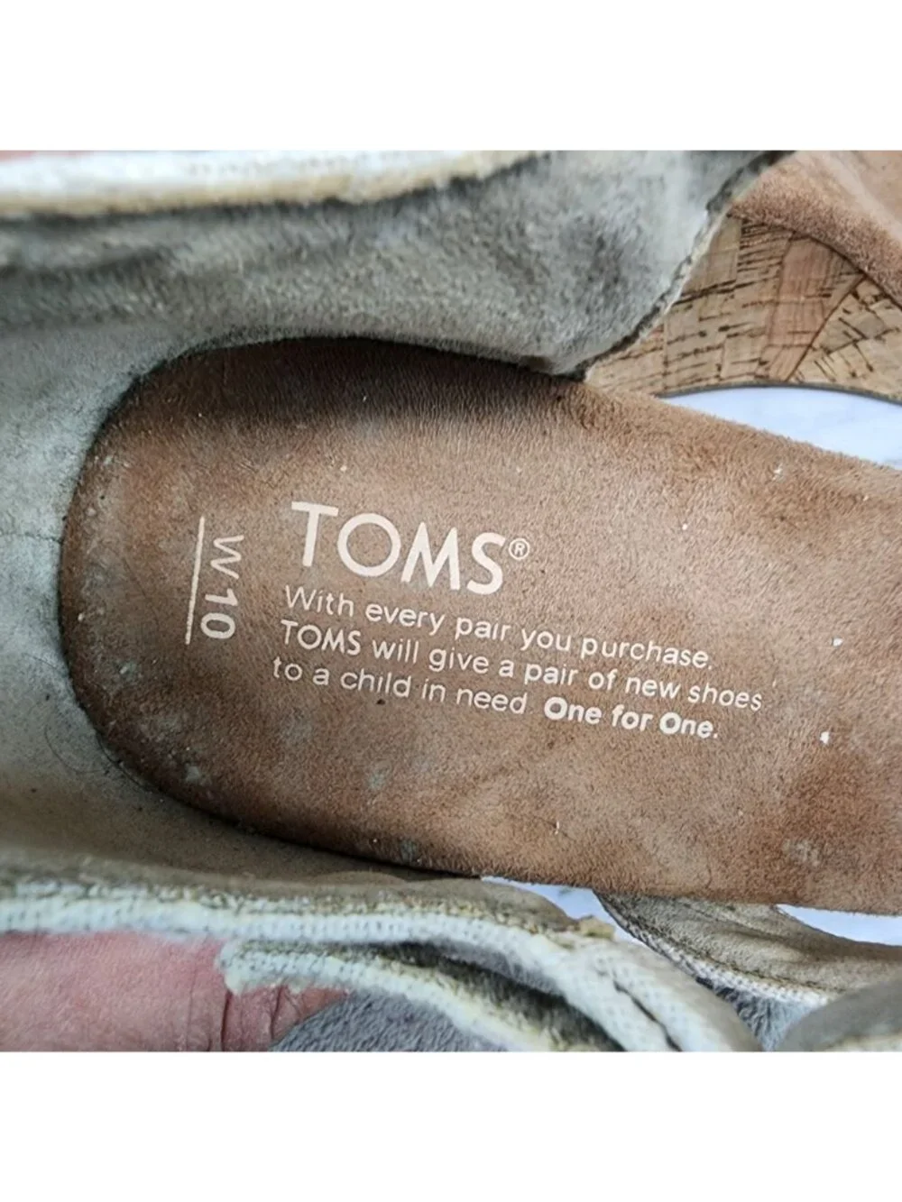 Toms size womens