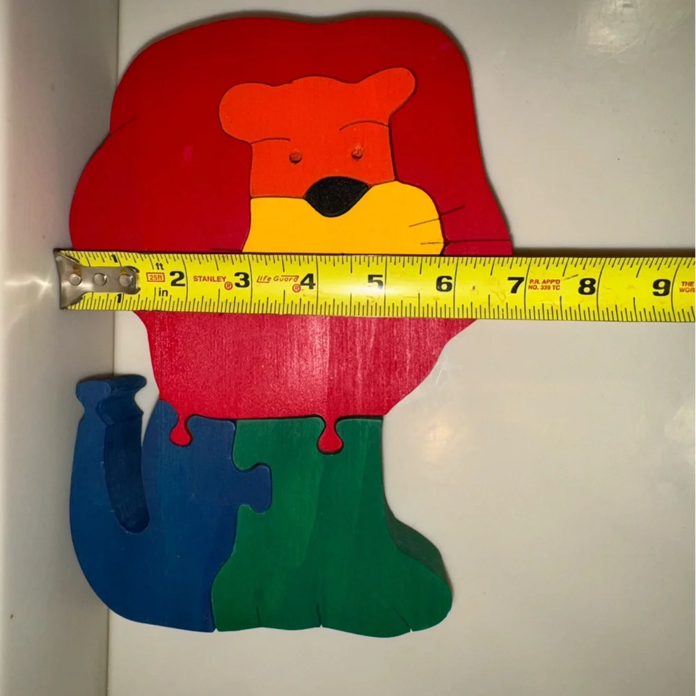 Two Handmade Wooden Puzzles