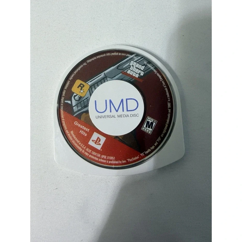 Grand Theft Auto Liberty City Stories PSP UMD Disc Only Tested Working