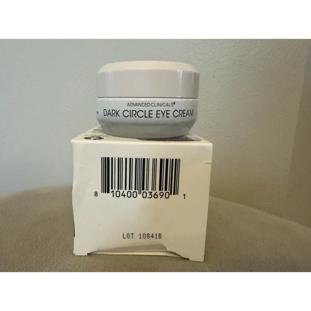 Advanced Clinicals Eye Cream Collagen Peptides Anti-Aging Dark Circles 1‎ fl oz