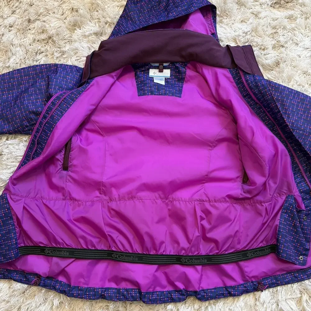 Columbia Medium Ski Snowboard Coat Whirlibird Intercharge Omni-Tech‎ Jacket