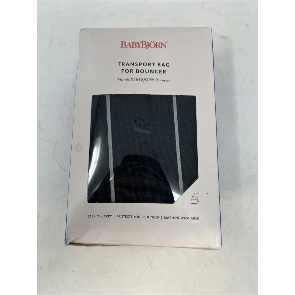 BabyBjörn Transport Bag for Baby Bjorn Bouncer Black Carry & Storage Bag NIB
