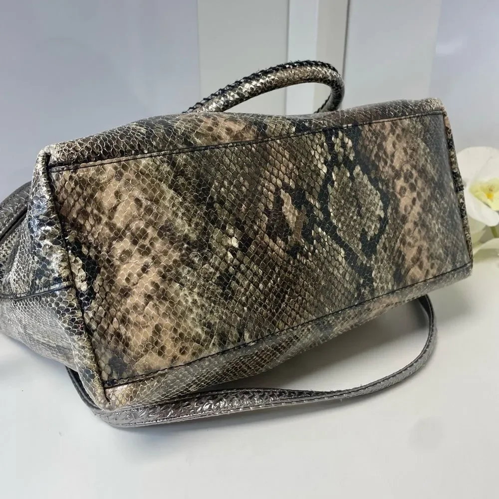 Victoria's Secret Snakeskin Satchel