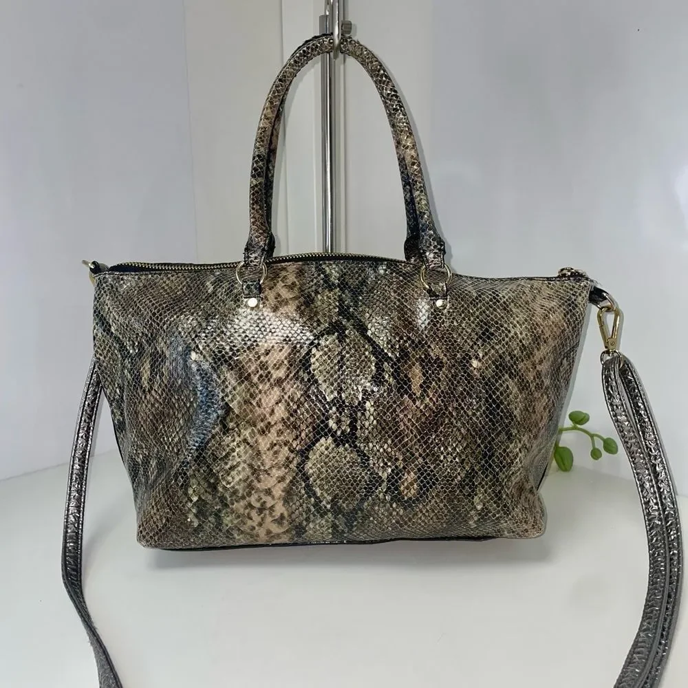 Victoria's Secret Snakeskin Satchel