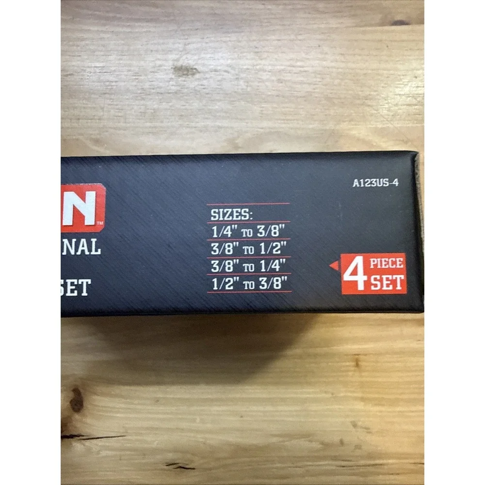 NEW ICON 4 pc Professional Socket Adapter Set A123US-4 57324, NEW
