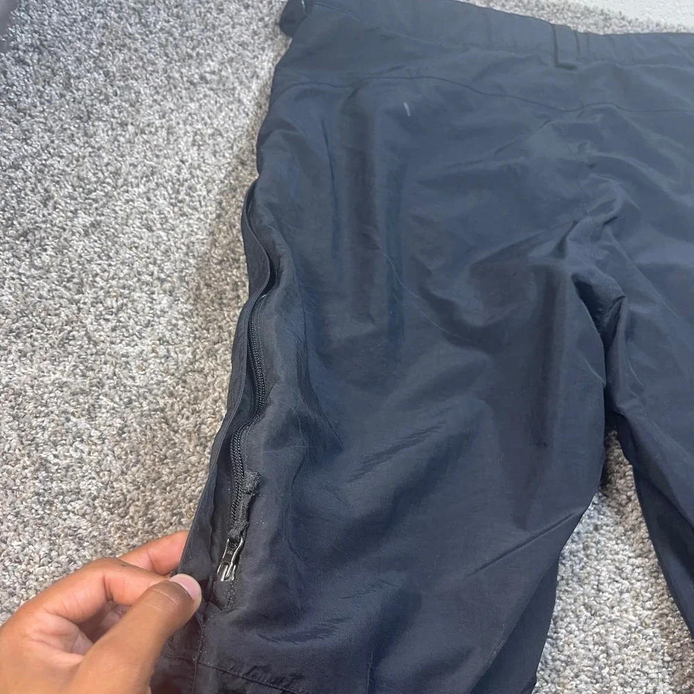 The North Face HyVent Men's‎ XXL Black Ski Snow Pants Waterproof Cargo Insulated