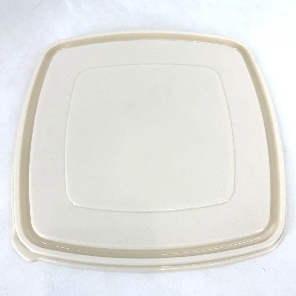 Vintage Rubbermaid Servin Saver #4 Square Lid 0015 Replacement Snap Cover 10.25