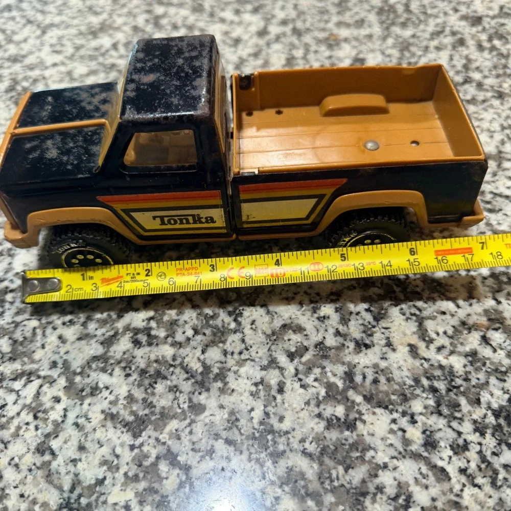 VTG Tonka Pickup Truck Toy Pressed Steel 7in Made in US Collectable