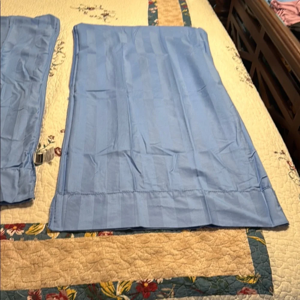 Charter Club Ocean Blue Cotton King Sheet Set & Cases