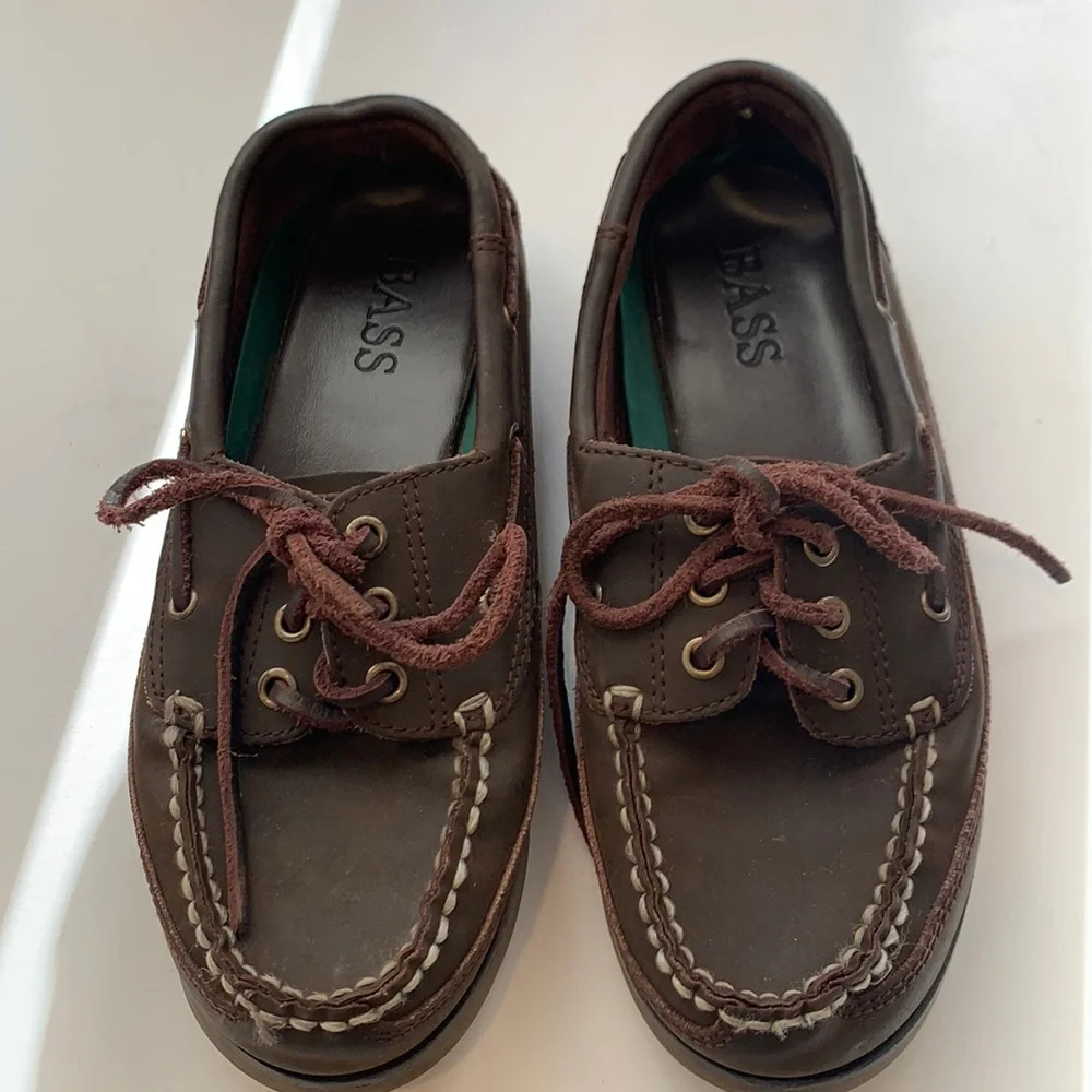 Boys Bass Loafers Size 3M