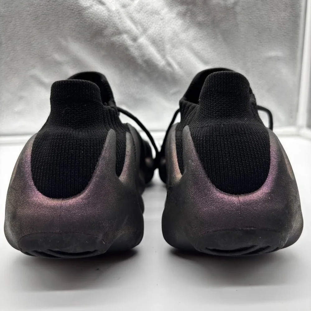 Adidas Yeezy 450‎ Black Purple Tint Men Size 42 Athletic Knit Sneakers
