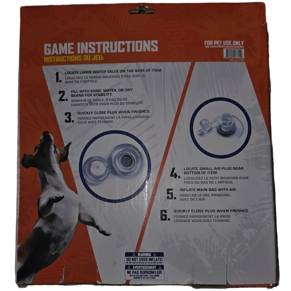 NWT Nerf Dog Inflatable Target Game
