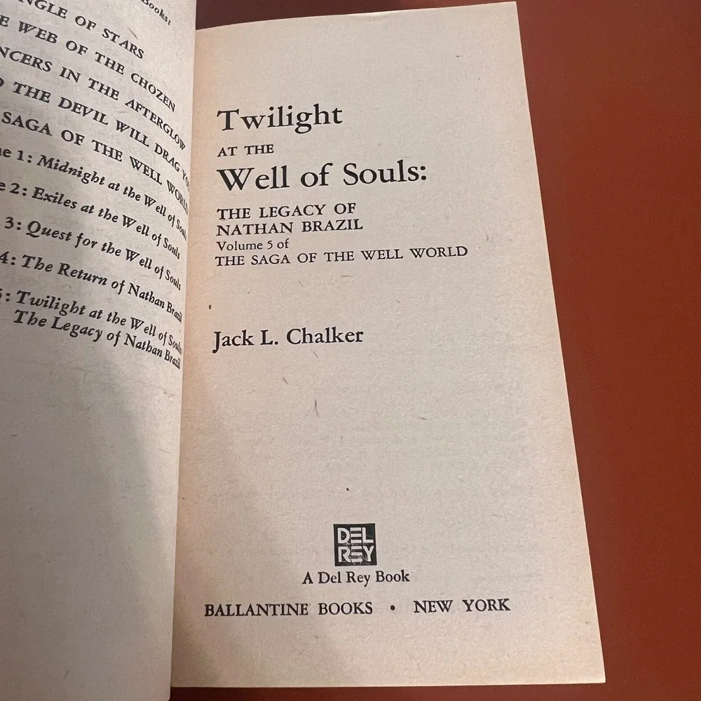 Ballantine Books twilight well