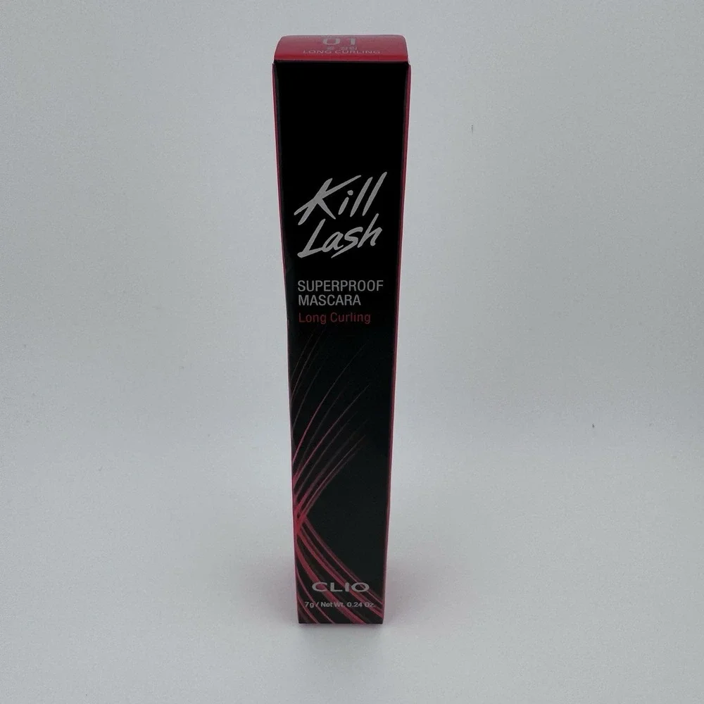 CLIO Kill Lash Superproof Mascara Waterproof Black Long Curling Exp 04/28