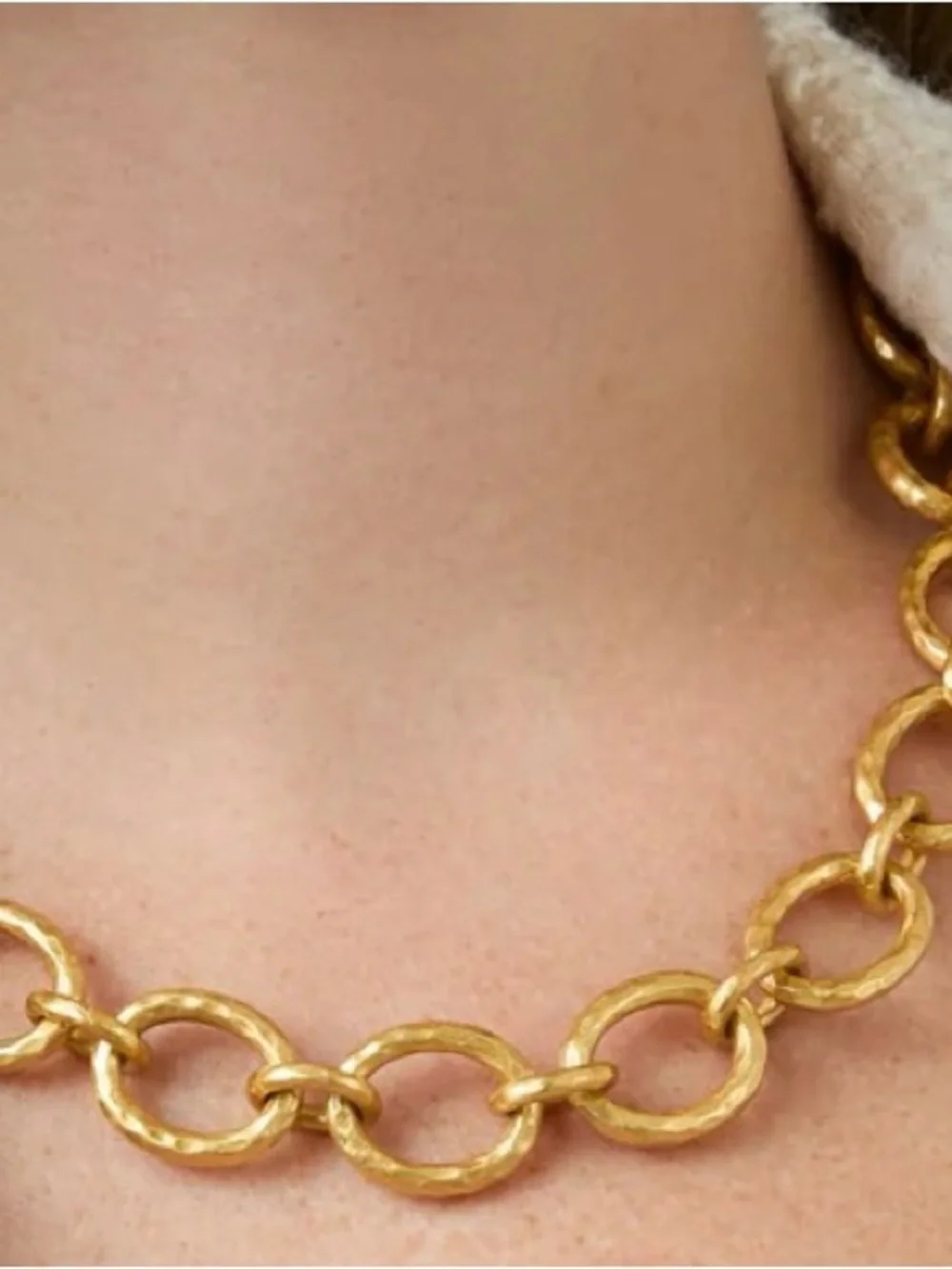 Gold Link Chain Necklace - Women Jewelry