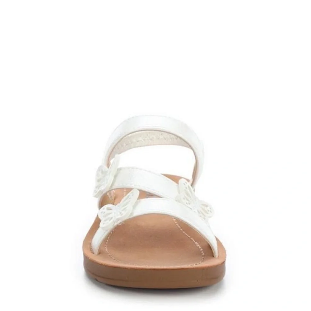 Girls' Soda Toddler & Little Kid Butterfly Sandals 5.5